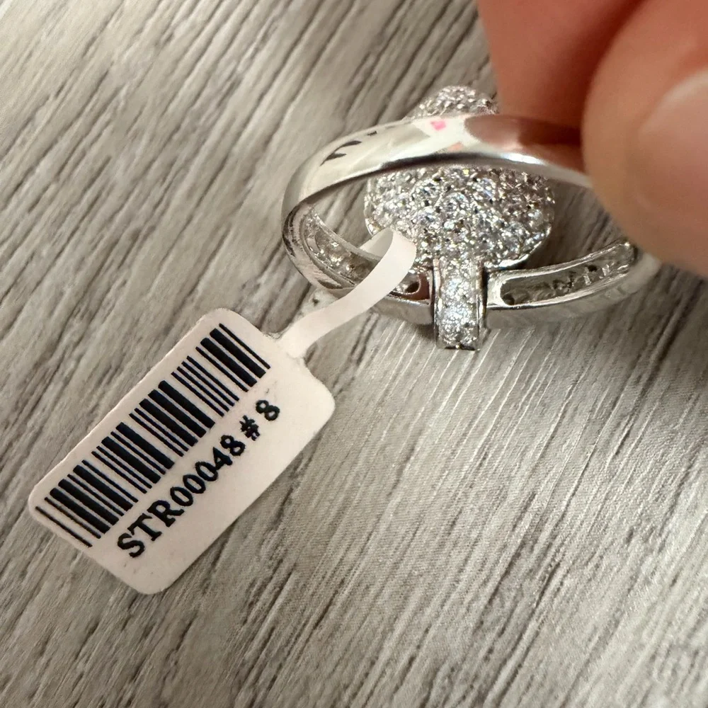 Elegant‎ Sterling Silver Heart Pendant Necklace .925